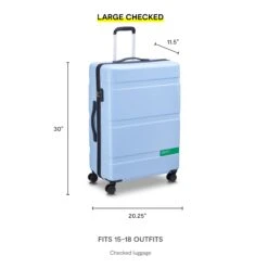 United Colors Of Benetton Now Hardside Luggage With Spinner Wheels ( 2 Piece Set 19/27 Inch) -Selected Fashion Bags Store 05e228024c12ed0a8c3c648f9437e9a28c40a5e942524b23f883e3be27435652