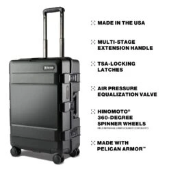 Pelican ATX Luggage Hard Case 25" Check In Luggage With Wheels -Selected Fashion Bags Store 08e75835eea3f342e454b943beeb97c97272ebbcc141cc70f898836124b7d622