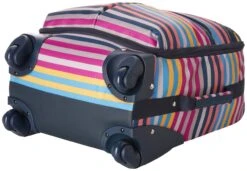 18" 4 Wheel Luggage -Selected Fashion Bags Store 0ebd32ccfd36f590f98ac4cc40a824c34a9eed024f39a27169db097a3397ba55