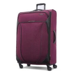 American Tourister 4 KIX 2.0 Softside Spinner Luggage, 28 Inch Checked Large -Selected Fashion Bags Store 0fe7d189a9ab42057faa0a070e8f1890eb2535d2d1417800ed37c8d2b5f6f89d
