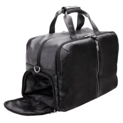 Avondale 22" Leather Triple Compartment Carry-All Travel Laptop Duffel -Selected Fashion Bags Store 10c54651431c8823b449cae4c62d7982cd21f1b5a2384f5a1e3eb75f1a142b4e
