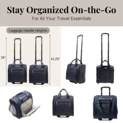 Baggallini 2 Wheel Underseater 27 Baggallini 2 Wheel Underseater -Selected Fashion Bags Store 135ff8d2b7b4b152d63ac8e36c0a91adf537346ef49e8c3e6f0ee1a2c7efdc87