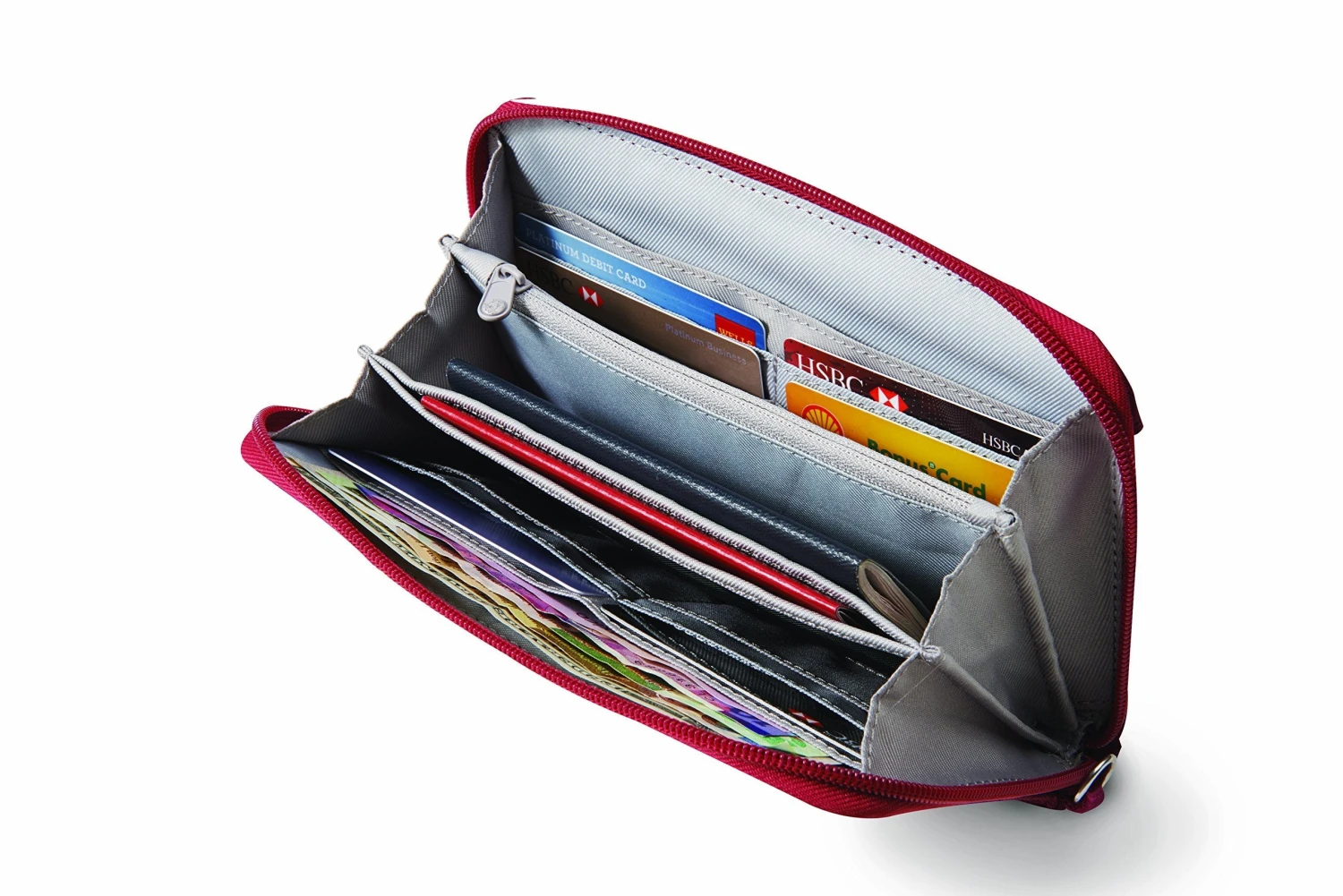 Pacsafe RFIDsafe W200 Anti-Theft RFID Blocking Travel Wallet Lagoon 11 Pacsafe RFIDsafe W200 Anti-Theft RFID Blocking Travel Wallet Lagoon - Image 11