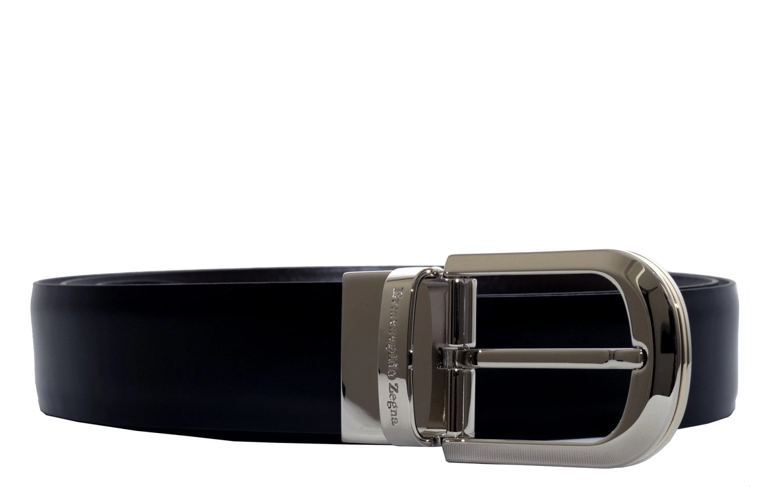 ERMENEGILDO ZEGNA Men's Leather Belt 1 ERMENEGILDO ZEGNA Men's Leather Belt