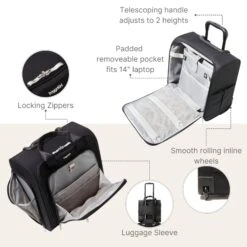 Baggallini 2 Wheel Underseater 21 Baggallini 2 Wheel Underseater -Selected Fashion Bags Store 27b03841da79d039165b187054b59df7e48a23ba366491a0205ae132e50a770c