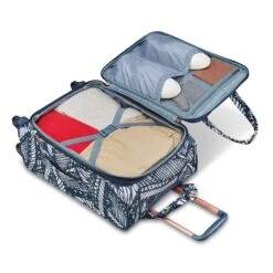 American Tourister Belle Voyage 21" Spinner Carry-On Luggage -Selected Fashion Bags Store 31403d296926af6ae750b9fe4b4155cbdc62c6edf404f2d84af22d7c2adda494