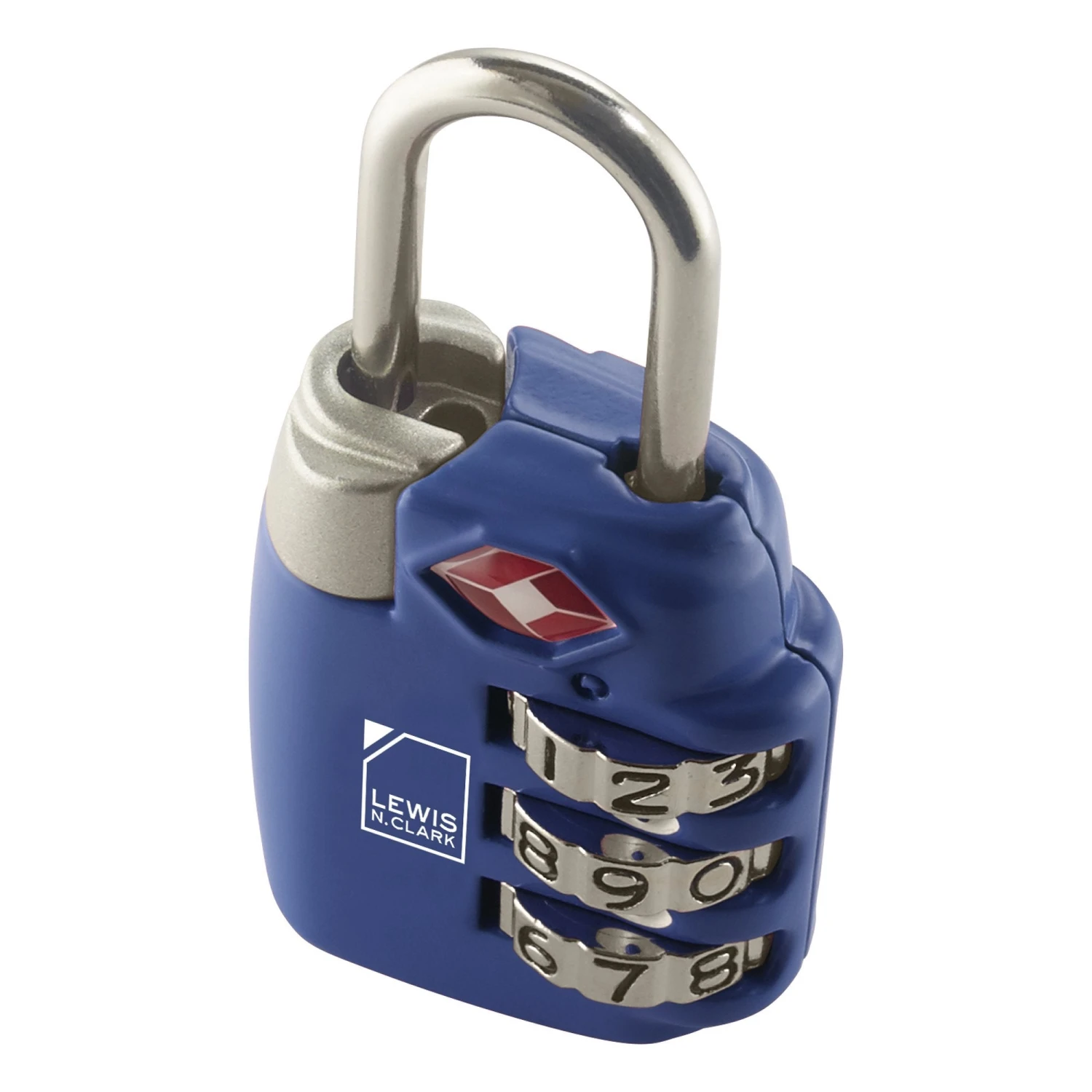 TSA-Approved 3-Dial Combination Shackle Lock 12 TSA-Approved 3-Dial Combination Shackle Lock - Image 12