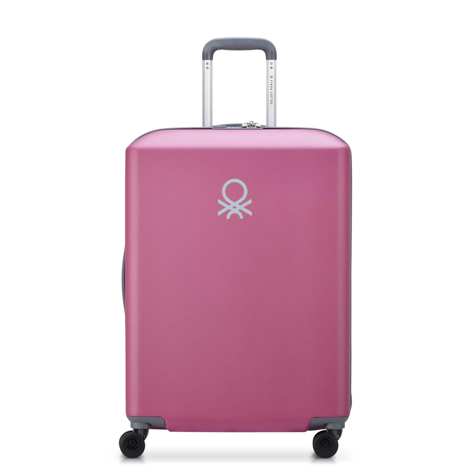 United Colors Of Benetton UCB Hardside Luggage With Spinner Wheels (Checked-Medium 23 Inch) 2 United Colors Of Benetton UCB Hardside Luggage With Spinner Wheels (Checked-Medium 23 Inch) - Image 2