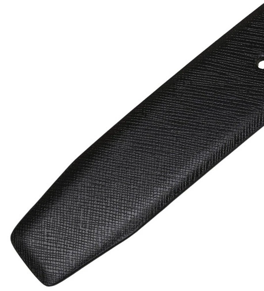 ERMENEGILDO ZEGNA Z Zenga By Men's Grained Leather Reversible Belt 3 ERMENEGILDO ZEGNA Z Zenga By Men's Grained Leather Reversible Belt - Image 3