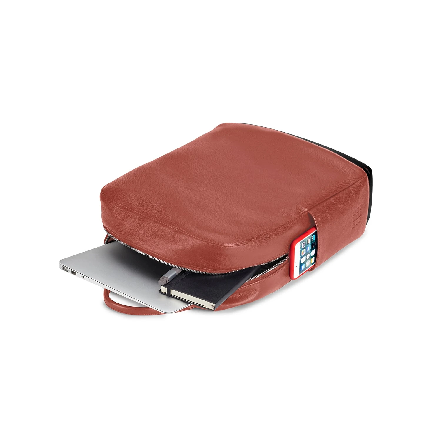 Moleskine Classic Leather Backpack 11 Moleskine Classic Leather Backpack - Image 11