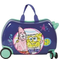 Smiley 16" Ride-On Cruizer Carry-On By ATM Luggage