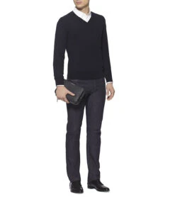 ERMENEGILDO ZEGNA Men's Grained Leather Clutch 6 ERMENEGILDO ZEGNA Men's Grained Leather Clutch -Selected Fashion Bags Store 3f1c2ee57e018c358e59b3bee3fe61c87c70d170fc020a2727625088ca406dcf