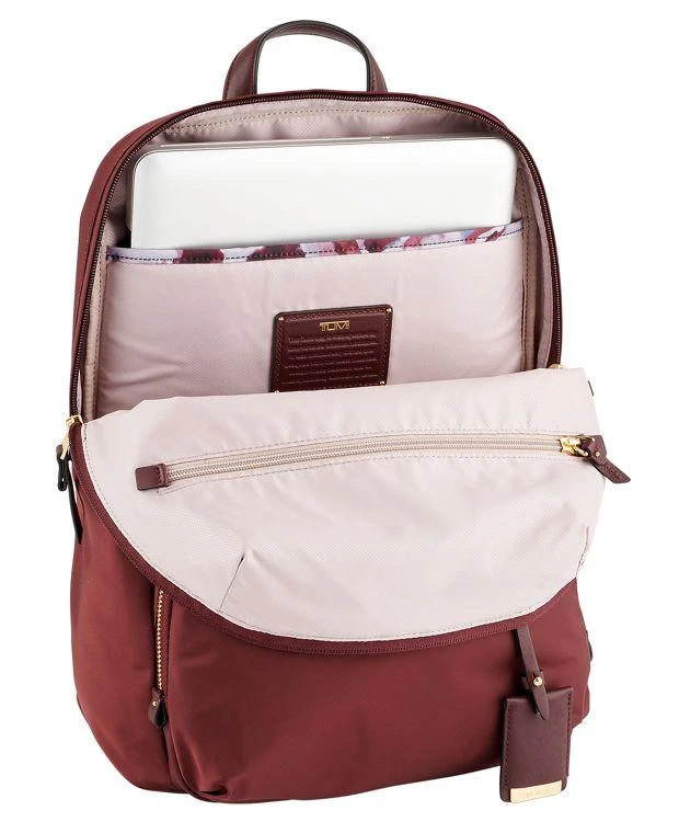 Tumi Voyageur Halle Backpack Aubergine 12 Tumi Voyageur Halle Backpack Aubergine - Image 12