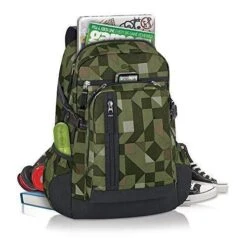 Solo Green 15.6" Warp Backpack -Selected Fashion Bags Store 55868e6f9cc56e9c414e3de2815f7f9b4c529b5b030fc117f817d5ebb8b8c682