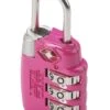 TSA-Approved 3-Dial Combination Shackle Lock