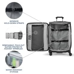 Travelpro Crew Classic 2-Piece Set - Carry On 21-Inch & Checked-Medium Spinner 17 Travelpro Crew Classic 2-Piece Set - Carry On 21-Inch & Checked-Medium Spinner -Selected Fashion Bags Store 6e98be7002b4ad44a24fa0e90c9476a0727894bcf44ef757beb17fa5f6d2b6ce