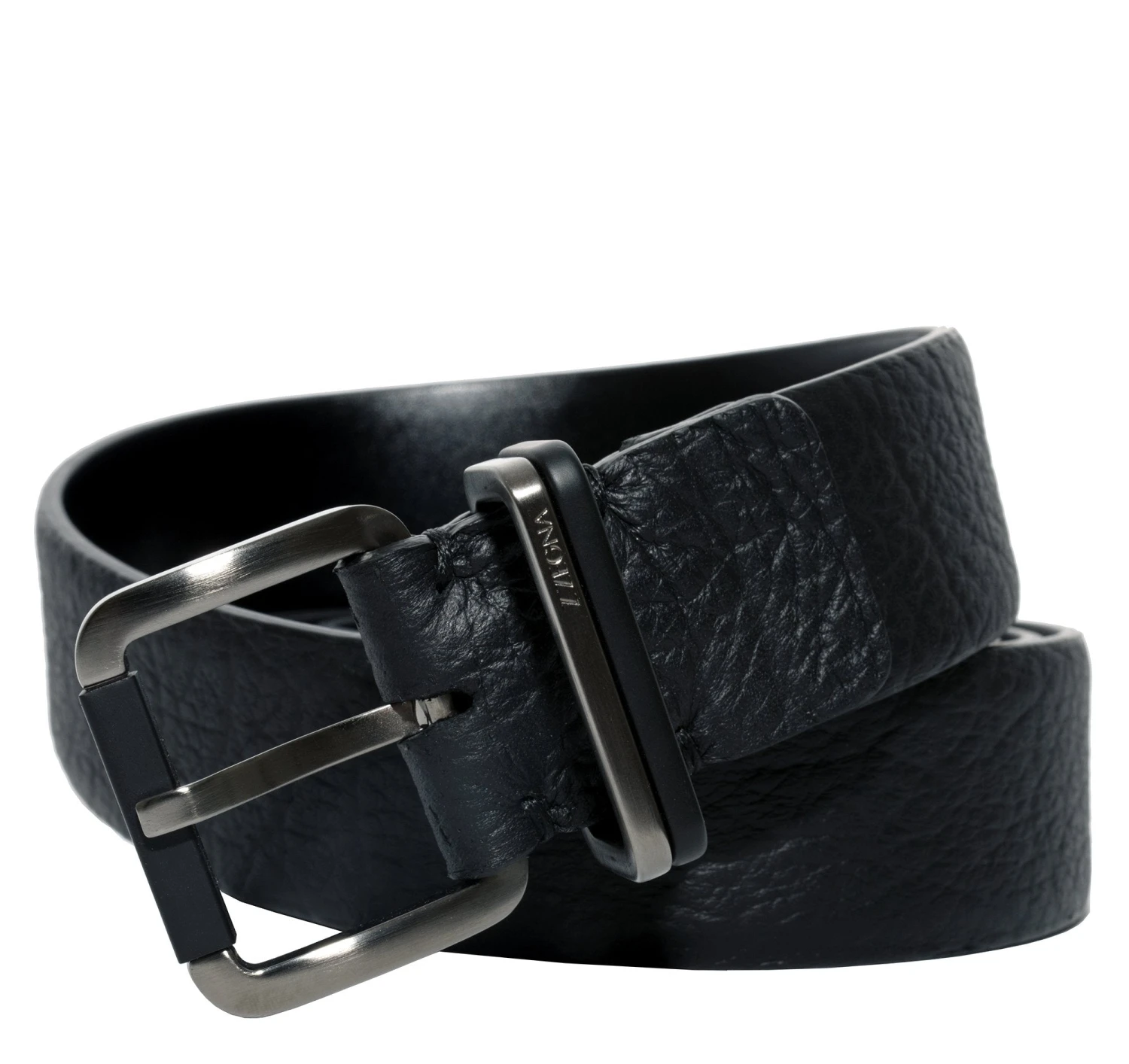ERMENEGILDO ZEGNA Men's Leather Belt 2 ERMENEGILDO ZEGNA Men's Leather Belt - Image 2