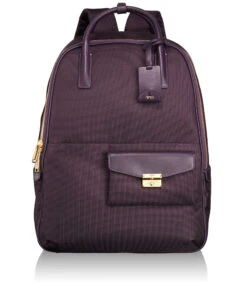 Tumi Larkin Portola Convertible Backpack Aubergine -Selected Fashion Bags Store 73680au main