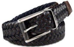 ERMENEGILDO ZEGNA Men's Braided Leather And Cotton Weave Belt 18 ERMENEGILDO ZEGNA Men's Braided Leather And Cotton Weave Belt -Selected Fashion Bags Store 7950070aa01c8f7350d6a752179bb0d101e44d18b48f56c131632b1f8153533f