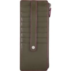 Lodis Audrey RFID Credit Card Case With Zipper Pocket