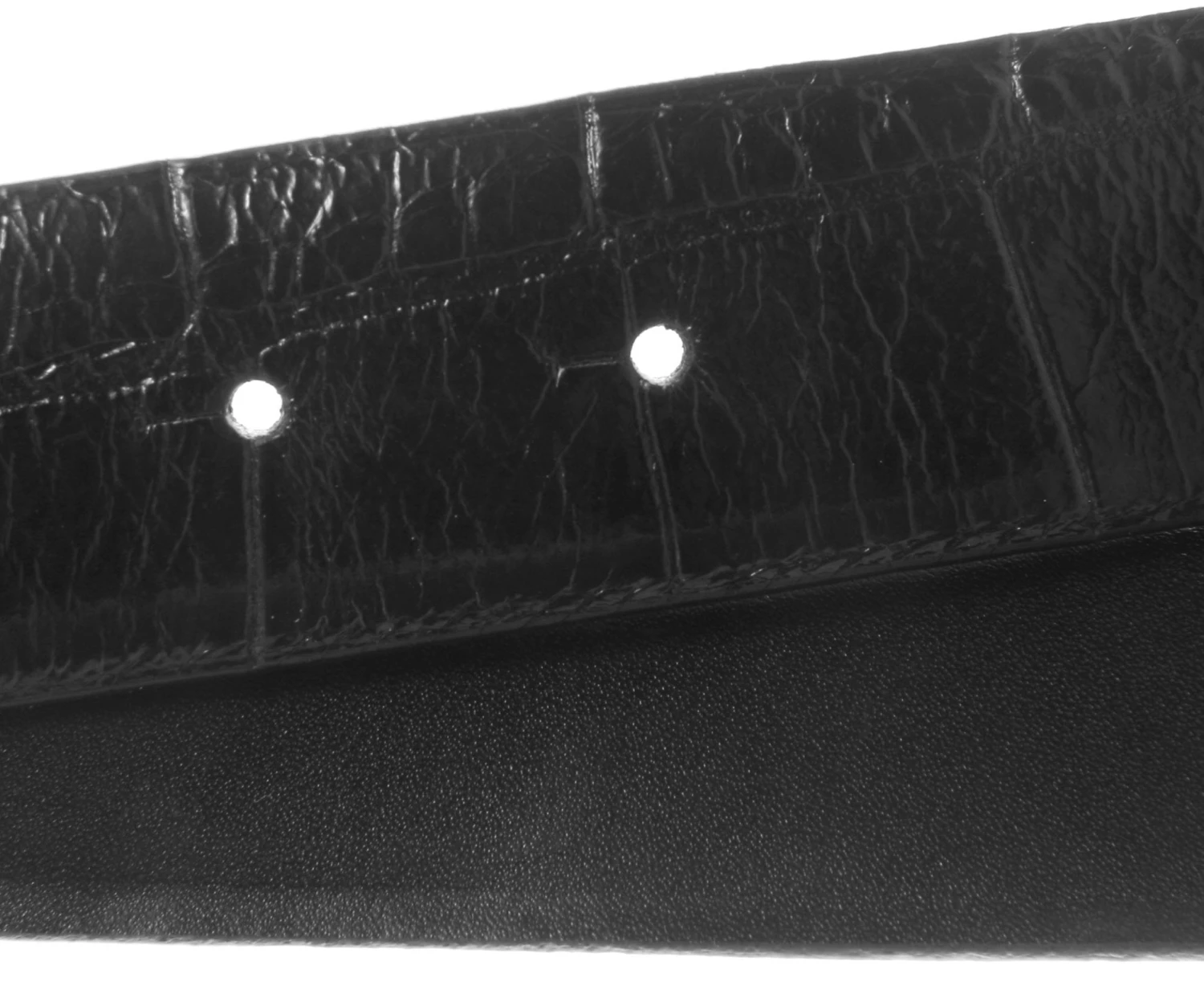 ERMENEGILDO ZEGNA Z-By Men's Reversible Crocidile And Cowhide Leather Belt 4 ERMENEGILDO ZEGNA Z-By Men's Reversible Crocidile And Cowhide Leather Belt - Image 4