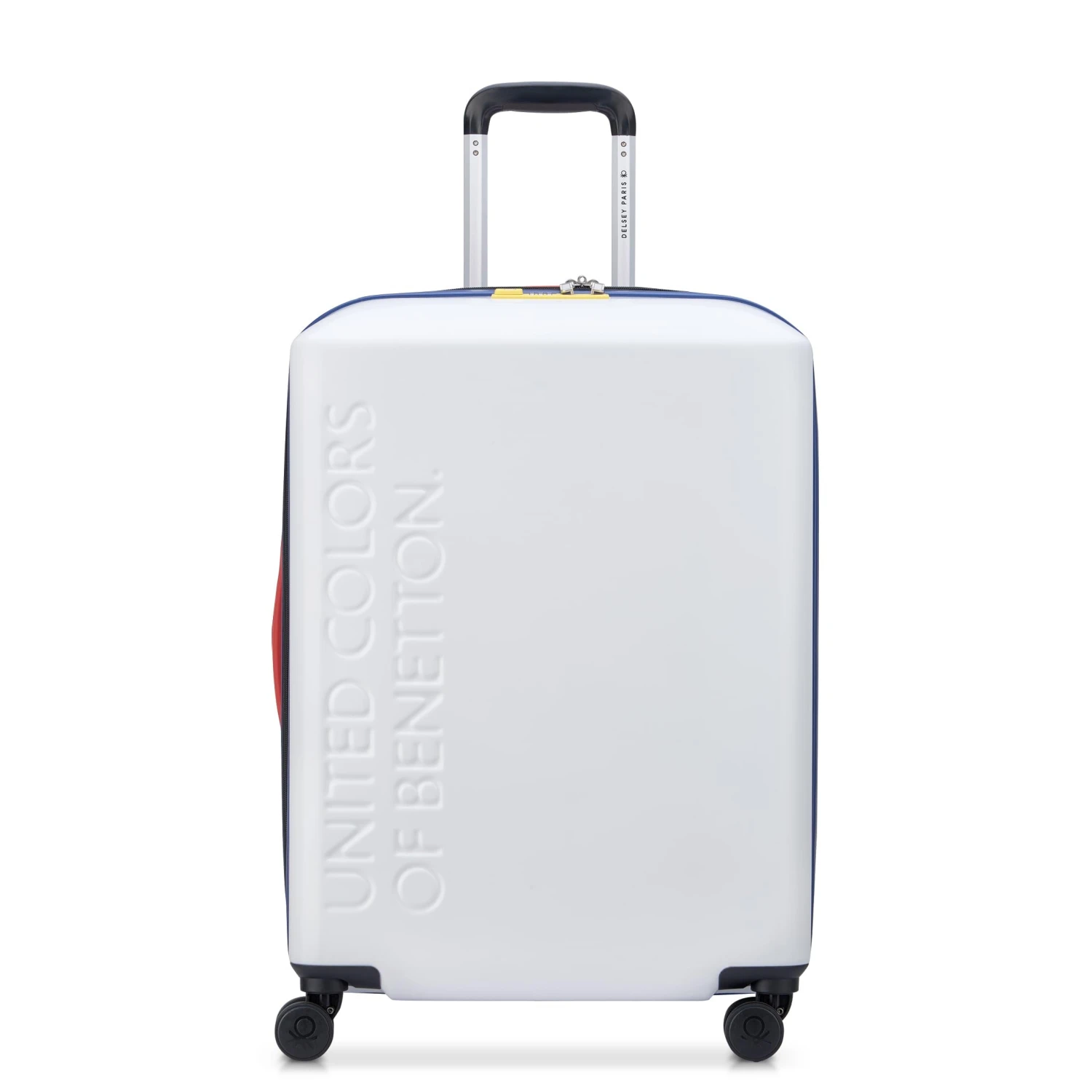 United Colors Of Benetton UCB Hardside Luggage With Spinner Wheels (Checked-Medium 23 Inch) 4 United Colors Of Benetton UCB Hardside Luggage With Spinner Wheels (Checked-Medium 23 Inch) - Image 4