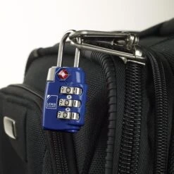 TSA-Approved 3-Dial Combination Shackle Lock 20 TSA-Approved 3-Dial Combination Shackle Lock -Selected Fashion Bags Store 999bc39e0cd4653c7ab09f8a63a9b706e14d37ebf86c0cbd276ada3b37726391