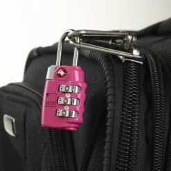 TSA-Approved 3-Dial Combination Shackle Lock 17 TSA-Approved 3-Dial Combination Shackle Lock -Selected Fashion Bags Store a8790f611c610a7dac53ae15f9de8a3a6544357c5276ee582ae702330f2de9c8
