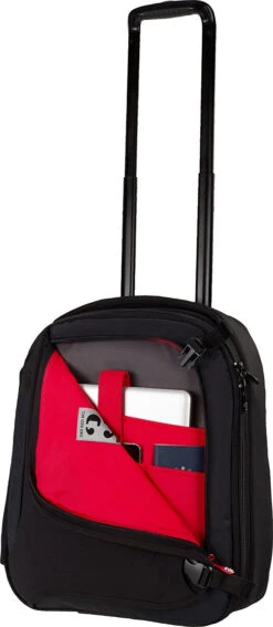 The Dry Red No. 3 Two-Wheeled Carry-On Bag -Selected Fashion Bags Store a9be63153b2e0ca43ff71508be843f2970150701790047c8cd1f64ffe82c35b0