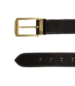 Versace Collection Men's Gold Buckle Leather Belt -Selected Fashion Bags Store ac5b1f32eaecdc457e1e8a0f38ab02918eaa603600ffe10acc13fbaa78074d04