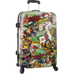 Marvel 26" Spinner Medium Luggage -Selected Fashion Bags Store bb8f240d1623b15d45d63eb21ab3ff1dab656b80a692b10e3a4bce67adc74599