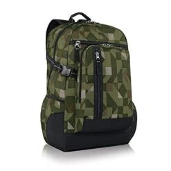 Solo Green 15.6" Warp Backpack -Selected Fashion Bags Store c38aad7c26058788ca86470db6ed0b0ab7c85d76d7e98c174df823db34c503a0