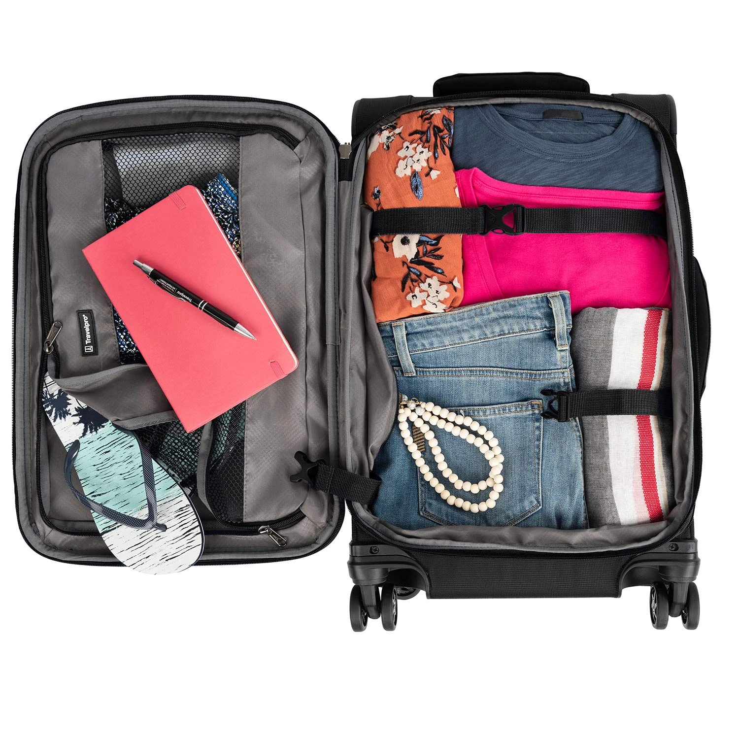 Travelpro Tourlite 21" Spinner Carry-On Luggage 2 Travelpro Tourlite 21" Spinner Carry-On Luggage - Image 2