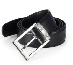 Versace Collection Men's Medusa Buckle Leather Belt