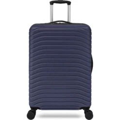 TOTAL TRAVELWARE Everest Expandable Hardsided Spinner, 24-Inch Checked Medium