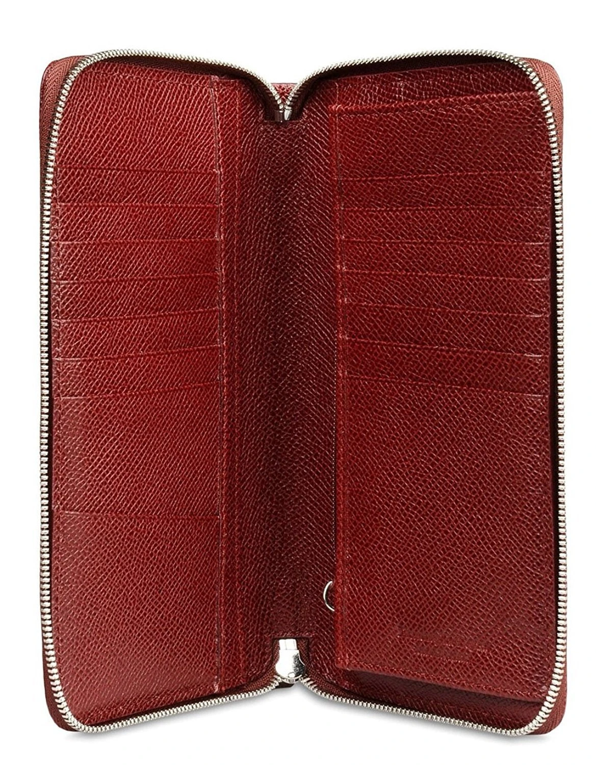 ERMENEGILDO ZEGNA Printed Calfskin Leather Zip Around Wallet 6 ERMENEGILDO ZEGNA Printed Calfskin Leather Zip Around Wallet - Image 6