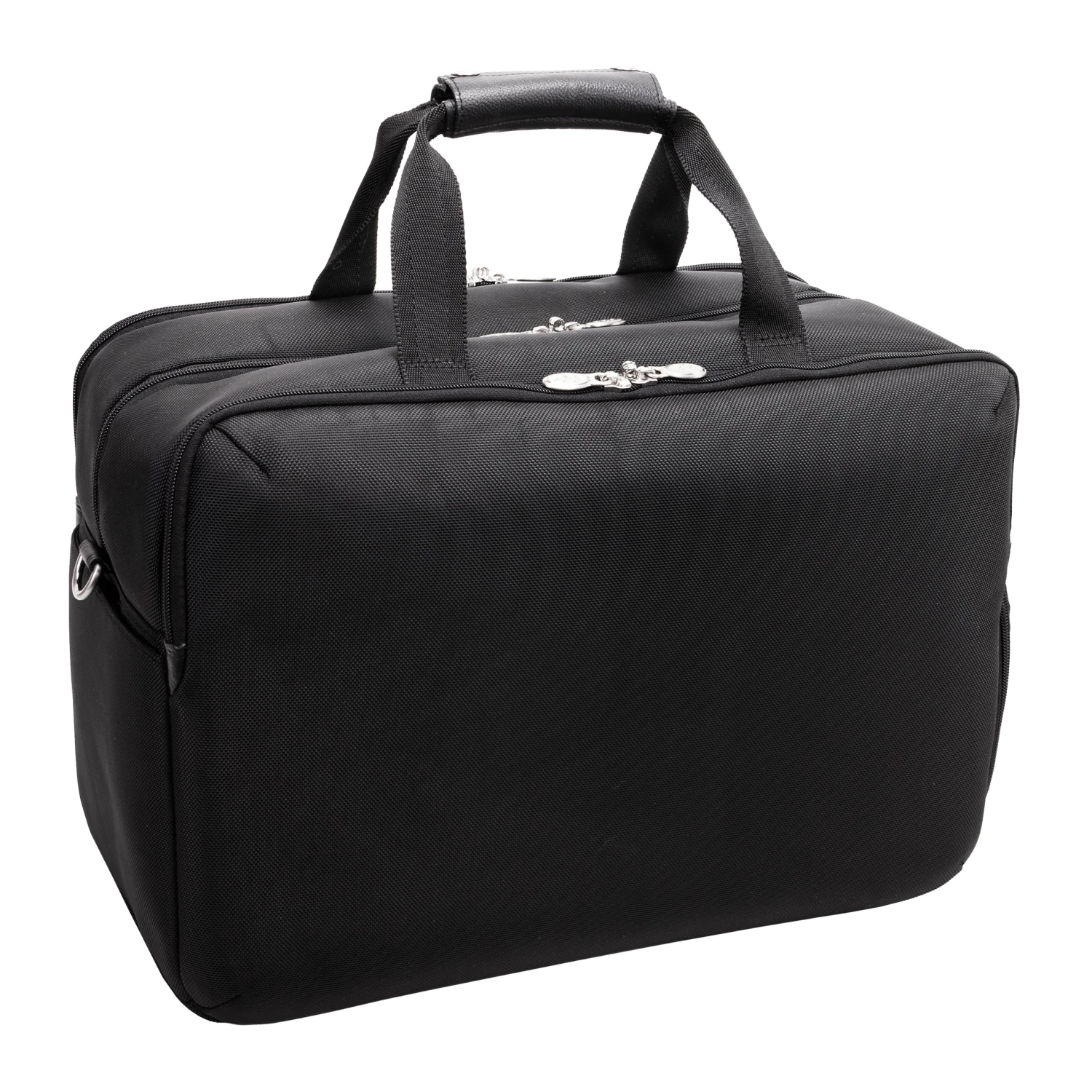 Avondale 22" Nylon Triple Compartment Carry-All Travel Laptop Duffel 9 Avondale 22" Nylon Triple Compartment Carry-All Travel Laptop Duffel - Image 9