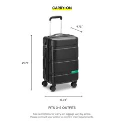 United Colors Of Benetton Now Hardside Luggage With Spinner Wheels ( 2 Piece Set 19/27 Inch) -Selected Fashion Bags Store e1e42180ecb2f39318e833eea503ba43997c8478e702a4640a184b24feec058e