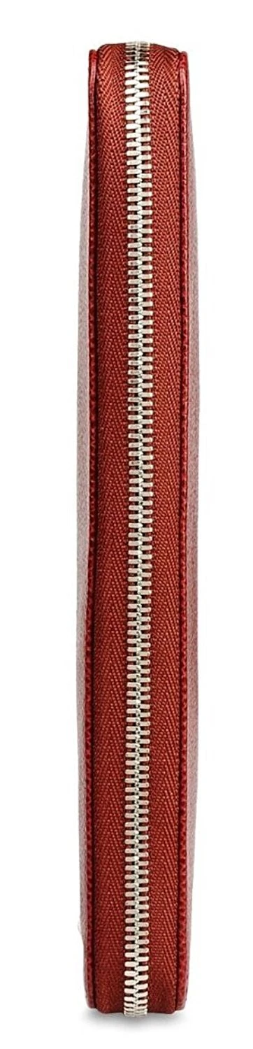 ERMENEGILDO ZEGNA Printed Calfskin Leather Zip Around Wallet 5 ERMENEGILDO ZEGNA Printed Calfskin Leather Zip Around Wallet - Image 5