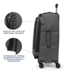 Travelpro Crew Classic 2-Piece Set - Carry On 21-Inch & Checked-Medium Spinner 15 Travelpro Crew Classic 2-Piece Set - Carry On 21-Inch & Checked-Medium Spinner -Selected Fashion Bags Store e25c1d11d1fab349ea38ff6f04e83ee7e54ddc185f02b6f8ccee031f6ae89515
