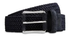ERMENEGILDO ZEGNA Men's Weave Belt Gray 7 ERMENEGILDO ZEGNA Men's Weave Belt Gray -Selected Fashion Bags Store e4f3ad2dd97b9b82b3a273f34d4f7f812278c312861bdfb75b5376c77c4d5234