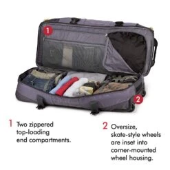 Ultimate Access 2.0 Drop Bottom 30" 2-Wheel Wheeled Duffel Bags -Selected Fashion Bags Store eb152db37614d411dea900fe241759003d50a8704f58036e0fd010e27b6253b0 6c6ee297 6521 4bed 9634 e435dd44e66c