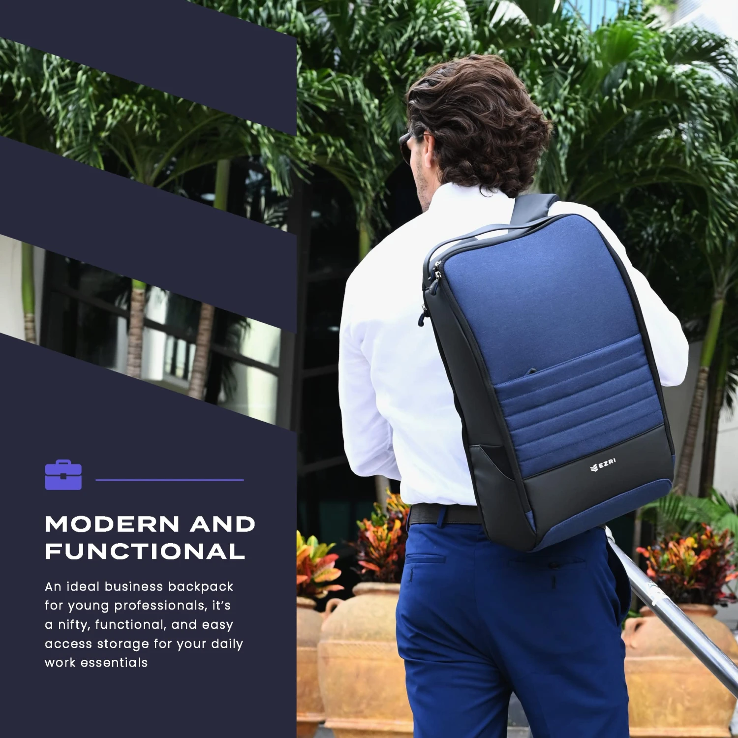 EZRI Professional Backpack 3 EZRI Professional Backpack - Image 3