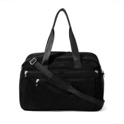 Baggallini New Expandable Weekender - Lightweight 11x17 Inch Overnight Travel Bag