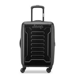 Jeep JH004C Carry-On 20 Inch Hardside Expandable Luggage With Spinner Wheels