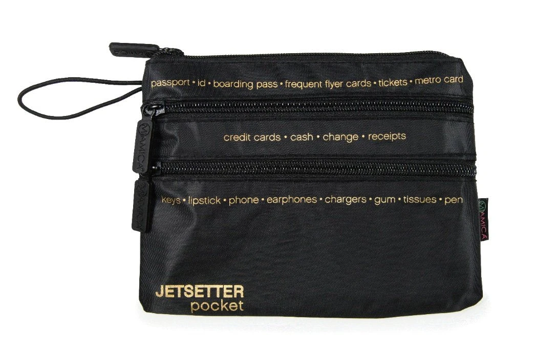 3-Zip Travel Pouch 1 3-Zip Travel Pouch